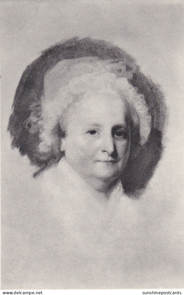Portrait Of Martha Washington By Gilbert Stuart - Presidentes
