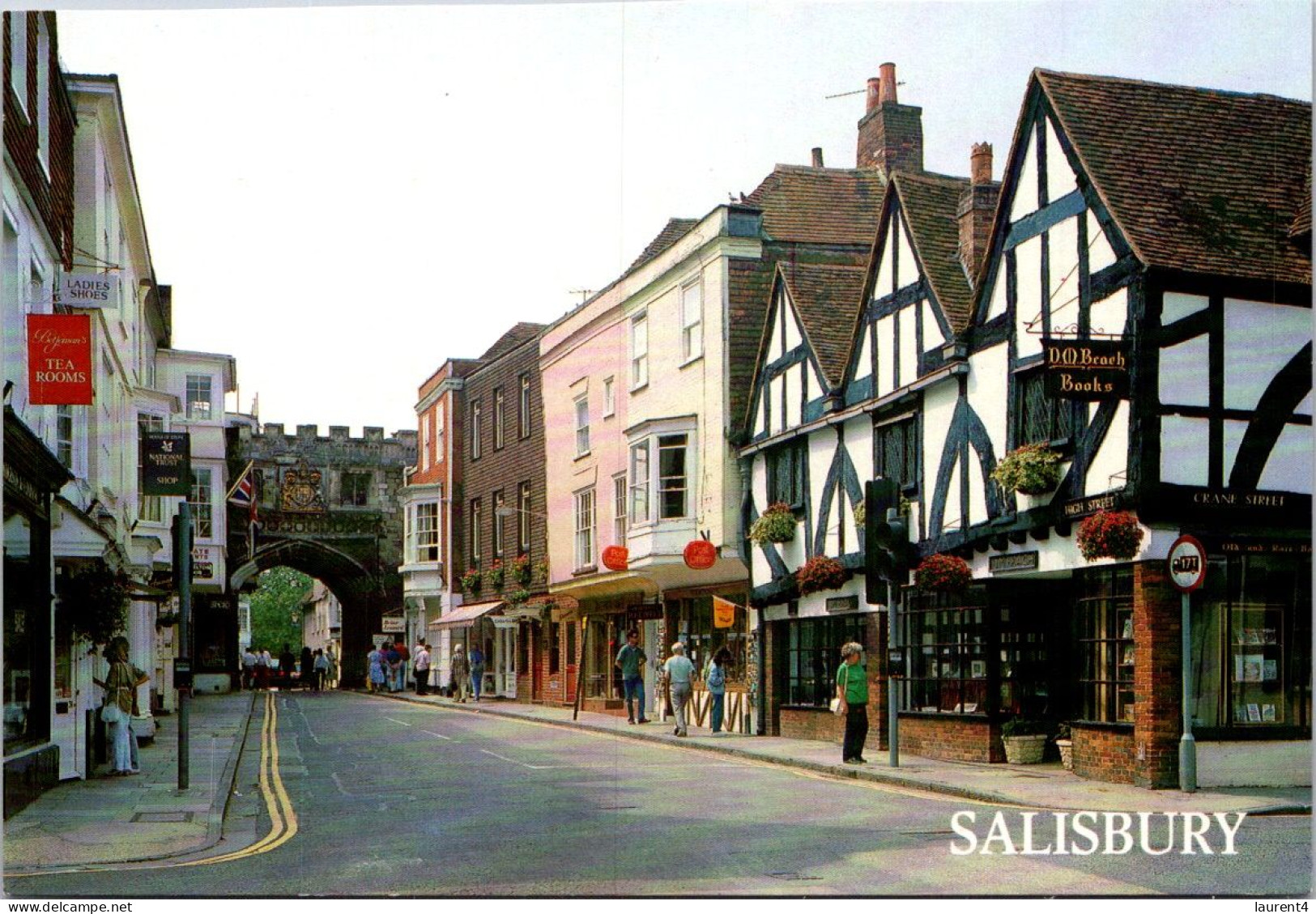 (4 P 34) UK - Salisbuty High Street - Salisbury