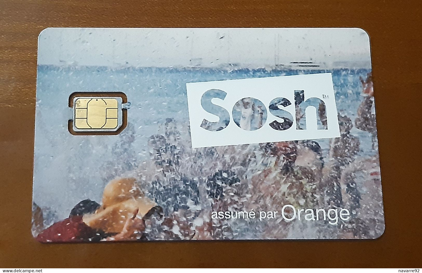 ASSEZ RARE ET JOLIE CARTE GSM SIM SOSH T.B.E !!! - Andere & Zonder Classificatie