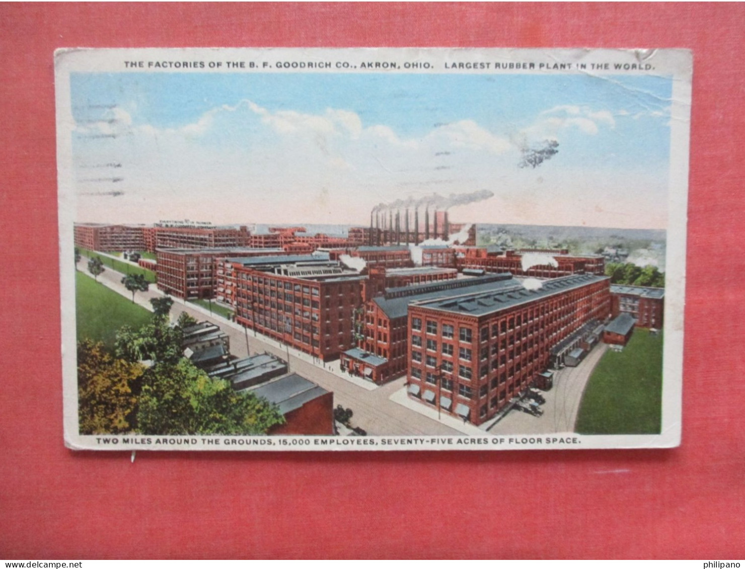 B F Goodrich Co Rubber Plant  Akron  Ohio > Akron           Ref 6005 - Akron