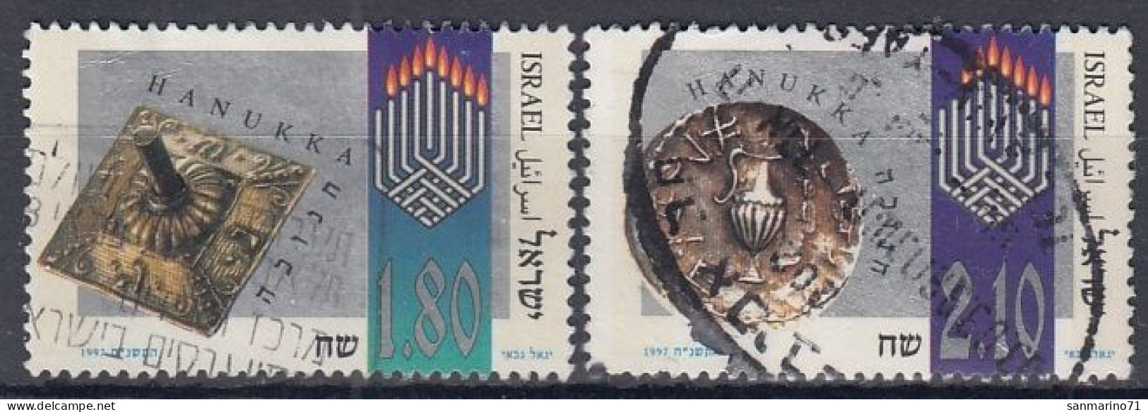 ISRAEL 1444-1445,used,falc Hinged - Used Stamps (without Tabs)