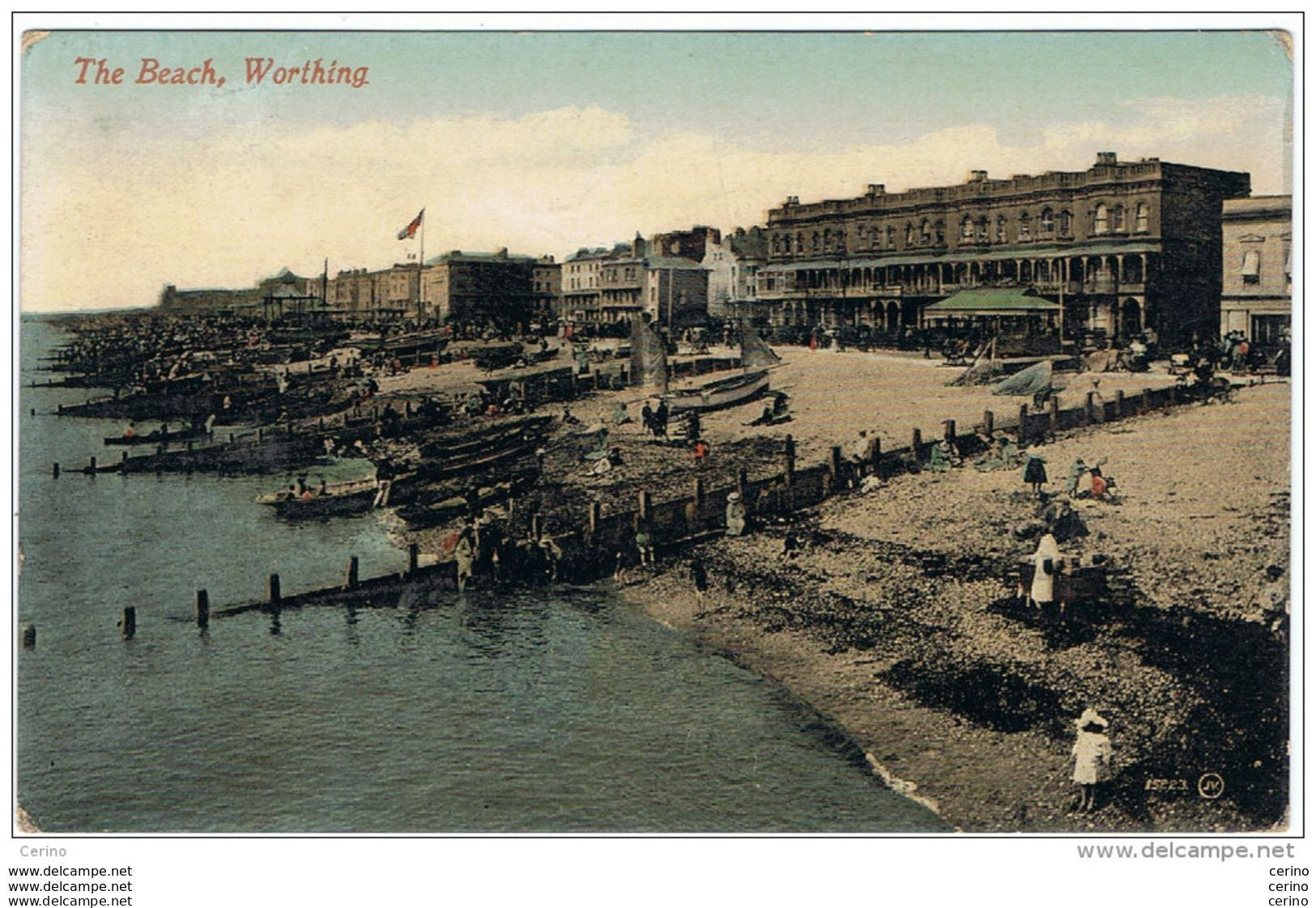 WORTHING:  THE  BEACH  -  FP - Worthing