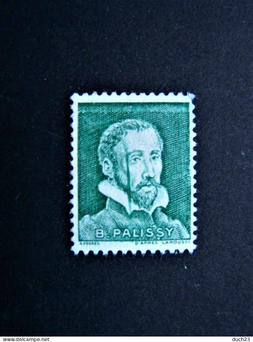 BERNARD PALISSY N° Pa23 (*) VERT JAUNE NEUF SANS GOMME VIGNETTE EXPERIMENTALE VIGNETTES EXPERIMENTALES Pa 23 - Proofs, Unissued, Experimental Vignettes