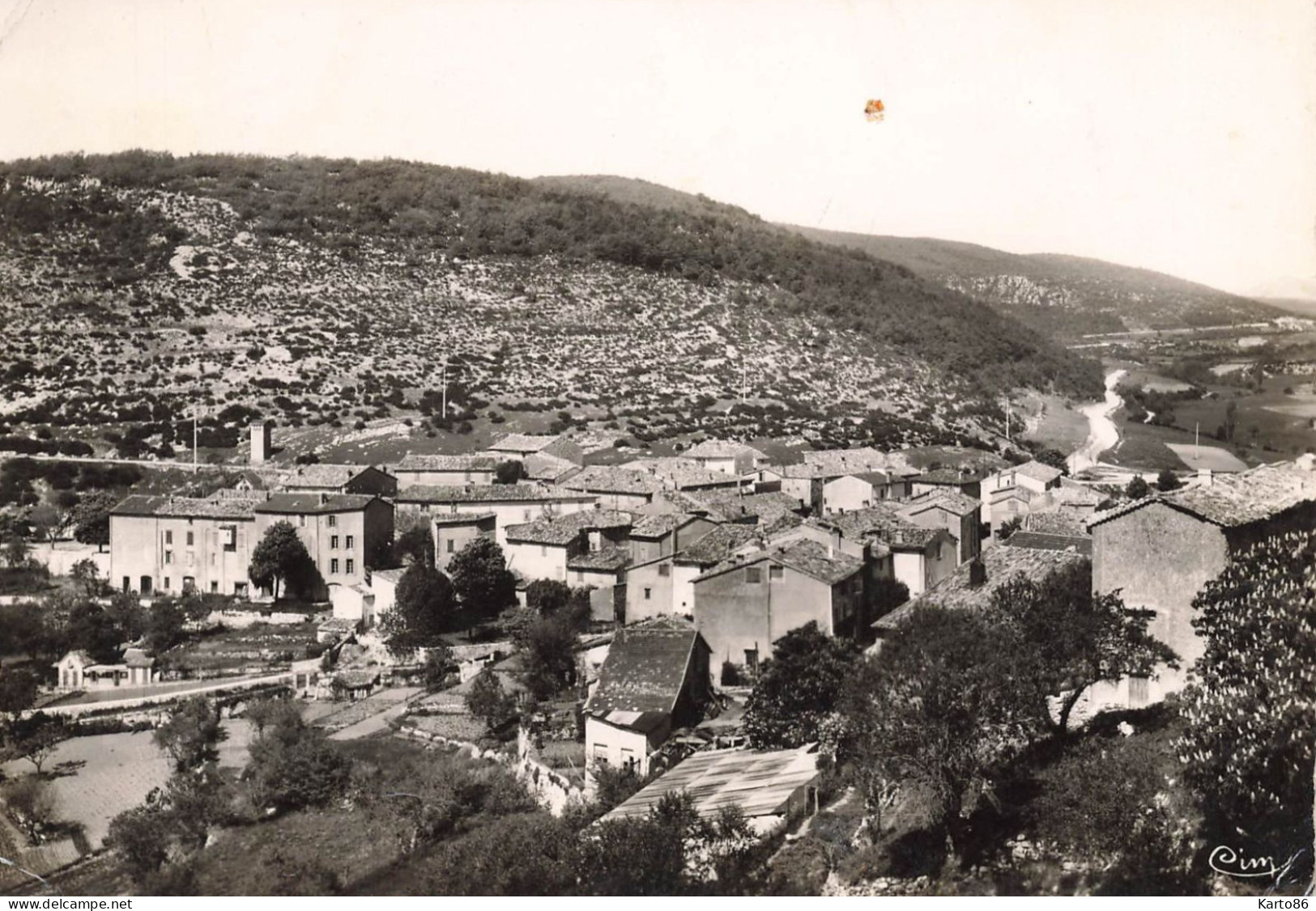 Comps Sur Artuby * Vue Générale Du Village - Comps-sur-Artuby