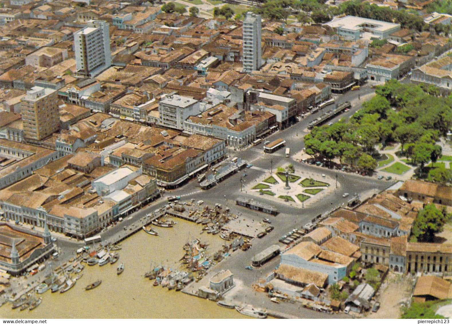 Belém - Vue Aérienne Depuis Les Quais - Le Marché "Ver O Pêso" - Belém