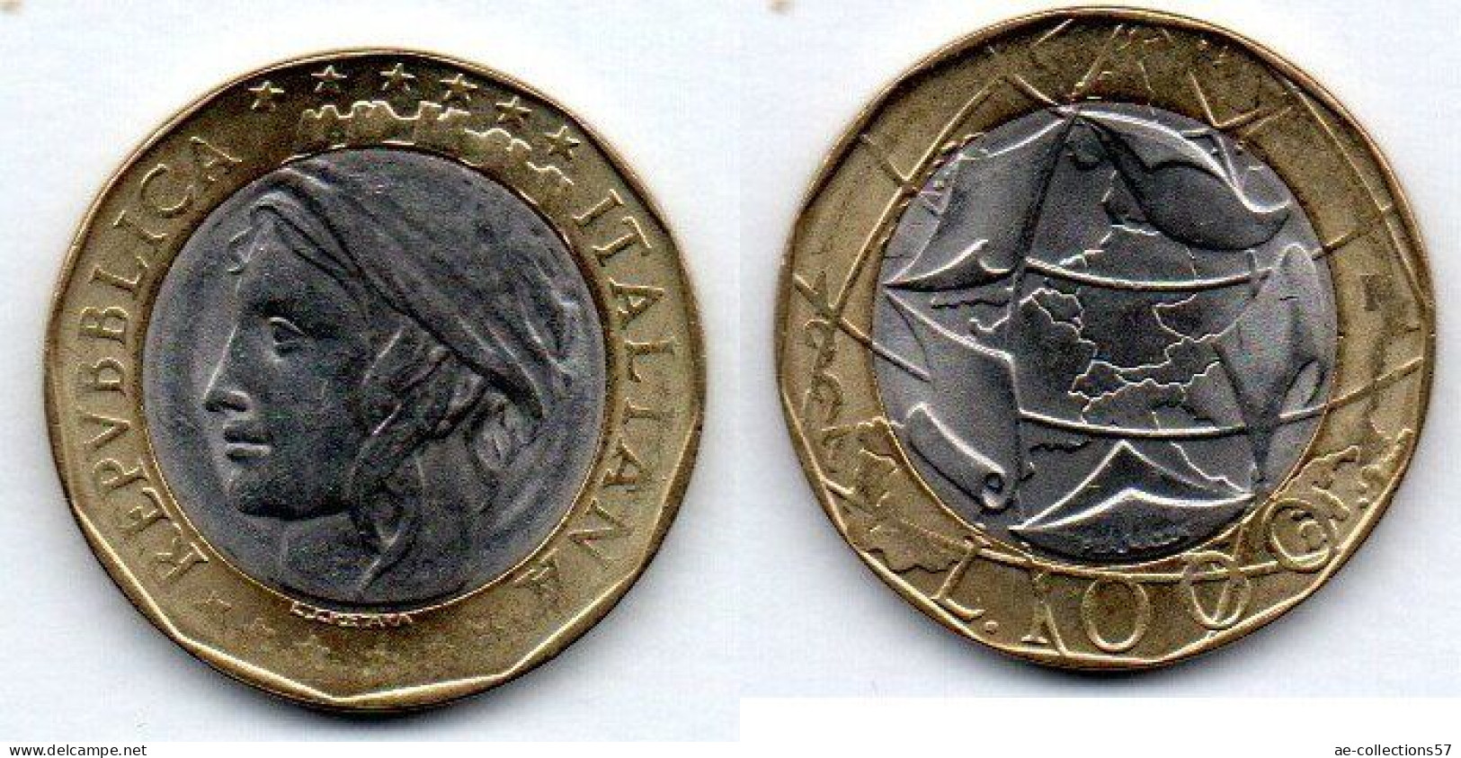 MA 22022 / Italie - Italien - Italy 1000 Lires 1997 R TTB+ - 1 000 Liras