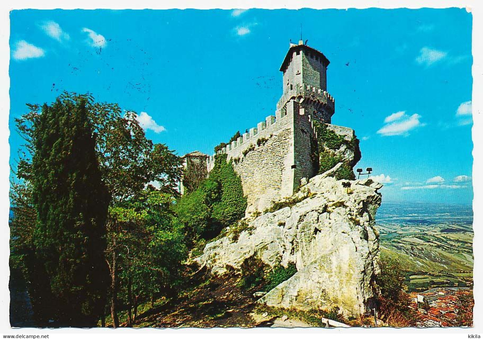 CPSM Dentelée 10.5 X 15  (327) SAN MARINO Saint Marin La Prima Torre  La Première Tour - San Marino