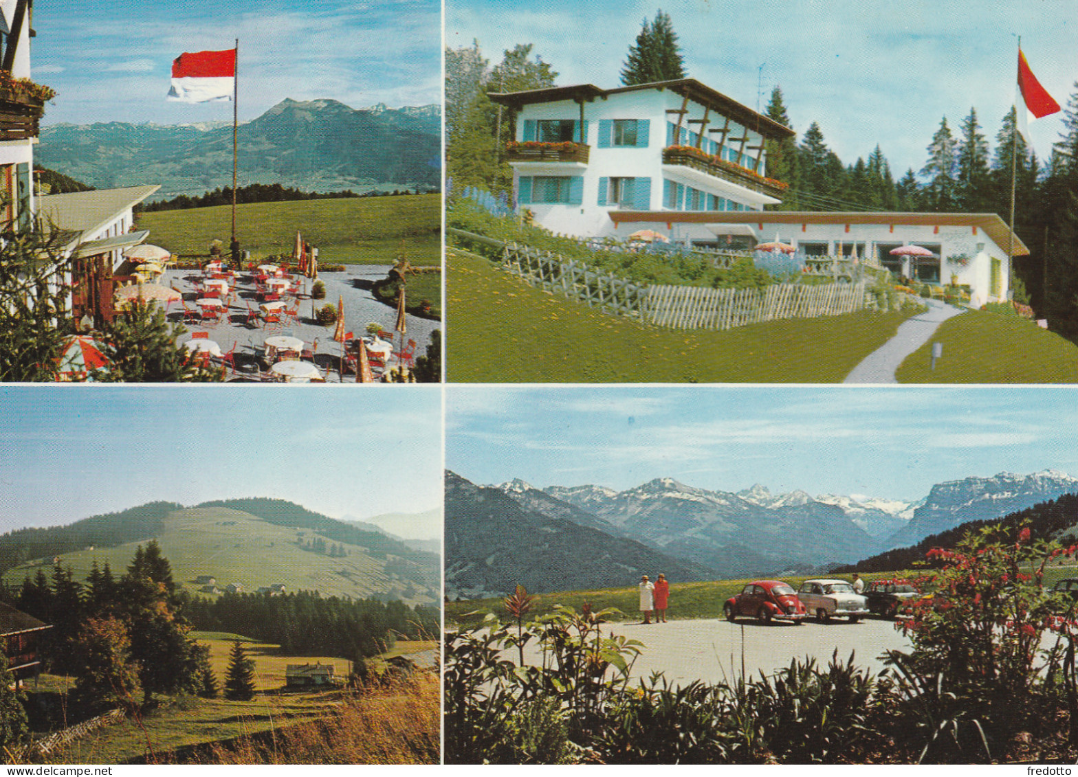 Berghof Fetz - Ansichtskarte - Vorarlberg - Dornbirn