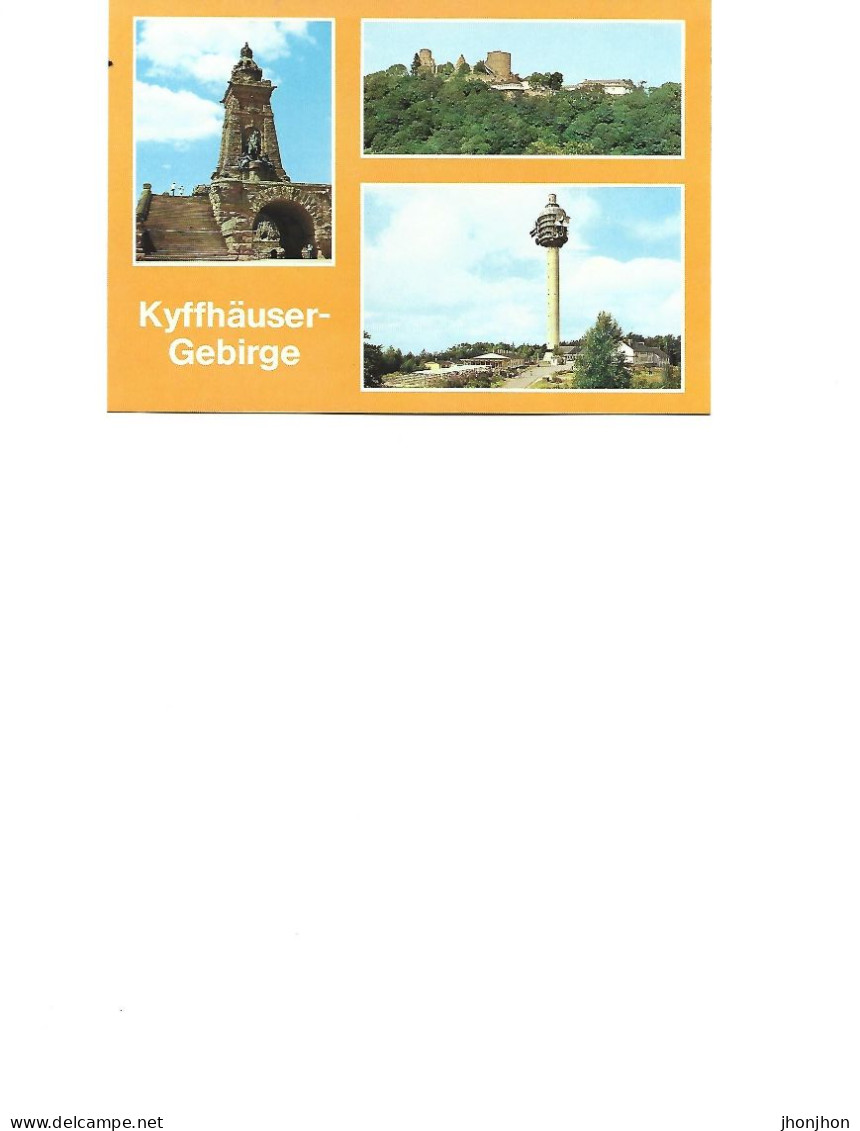 Germany - Postcard Unused - Kyffhauser -  Collage Of Images - Kyffhäuser