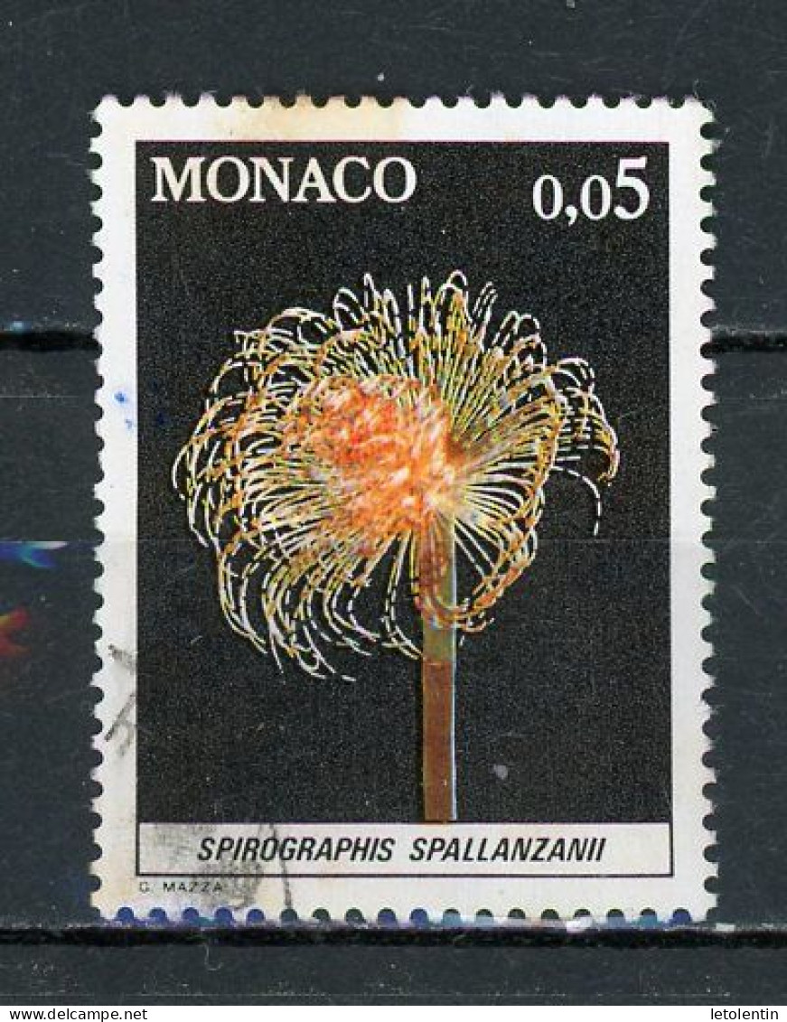 MONACO: FLORE - N° Yvert 1253 Obli. - Oblitérés