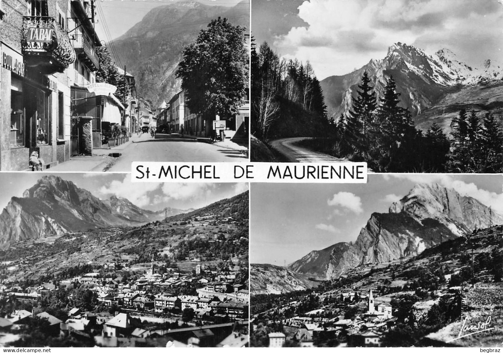 SAINT MICHEL DE MAURIENNE    4 VUES - Saint Michel De Maurienne