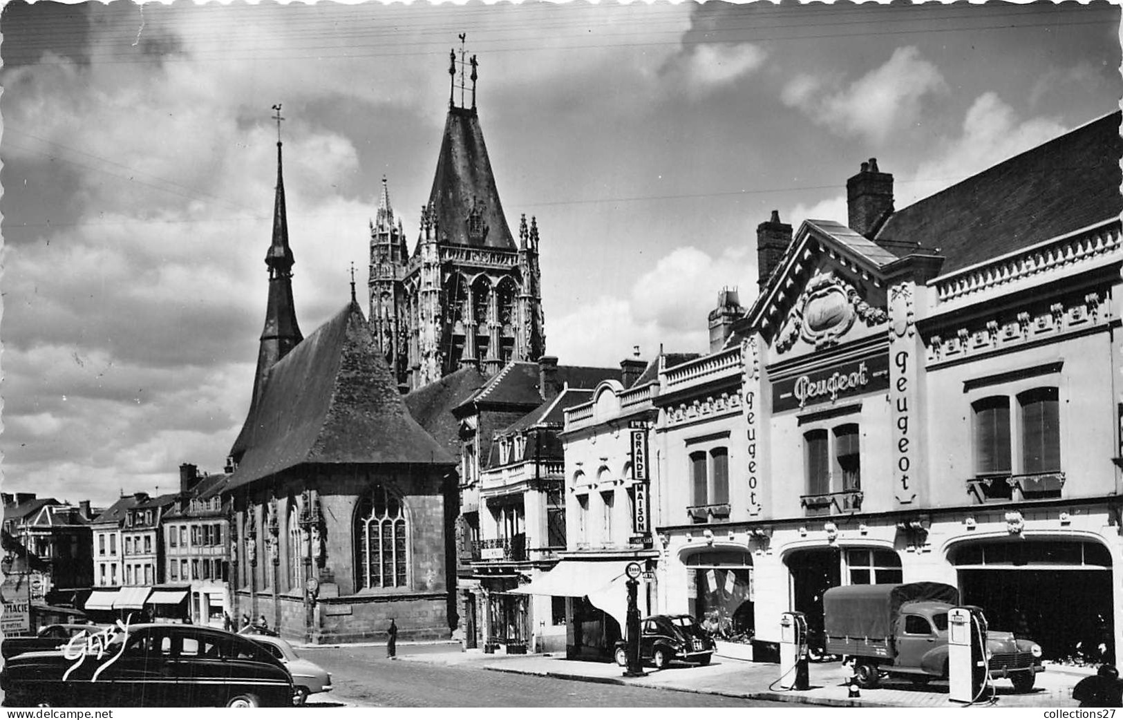 61-L'AIGLE- EGLISE SAINT-MARTIN XVe ET XXI ES ( VOIR GARAGE PEUGEOT ) - L'Aigle