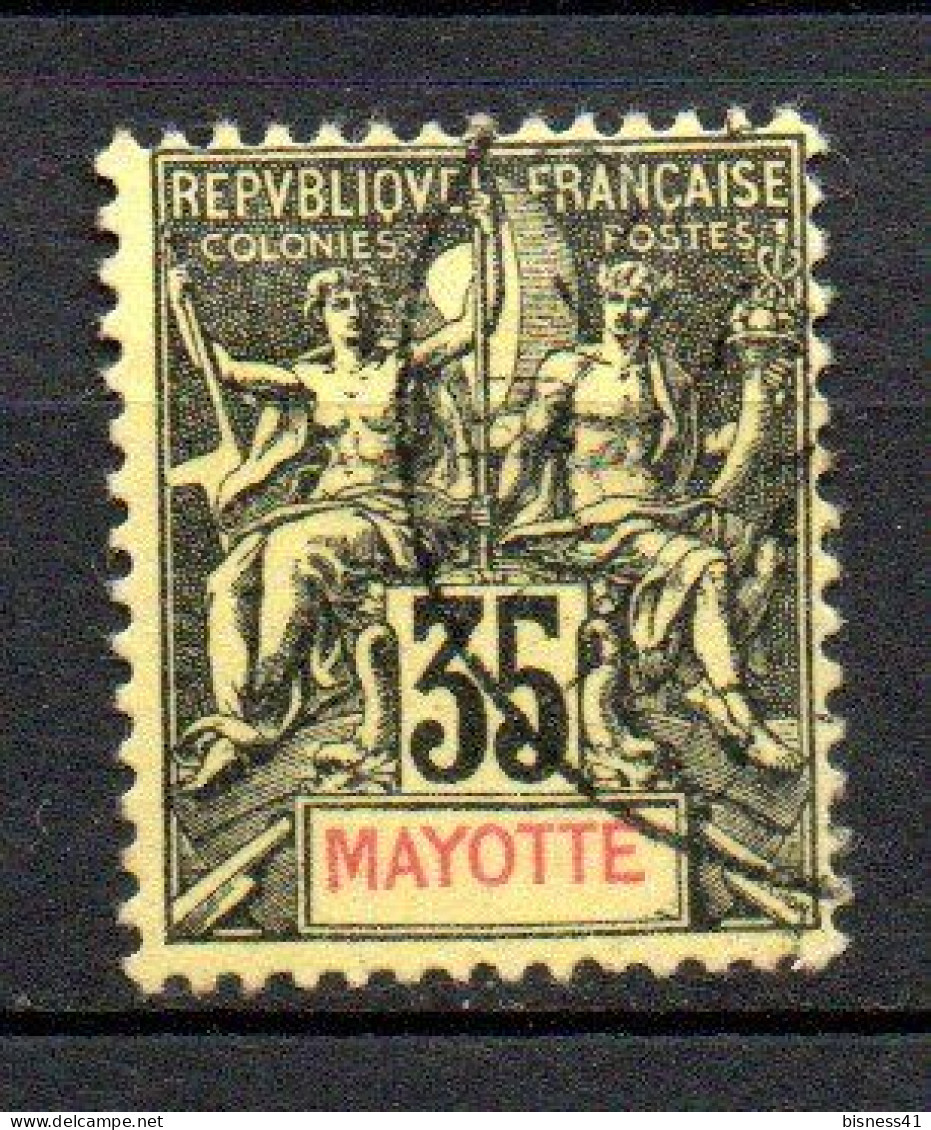 Col33  Colonie Mayotte N° 18 Oblitéré  Cote : 10,00€ - Oblitérés