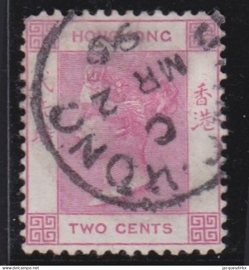 Hong Kong        .   SG    .   32a   (2 Scans)     .    O      .    Cancelled - Oblitérés