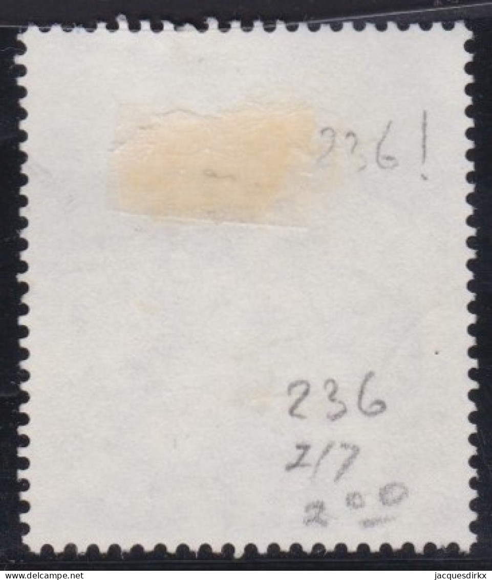 Hong Kong        .   SG    .    236  (2 Scans)      .    O     .       Cancelled - Used Stamps