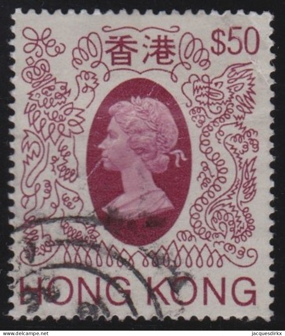 Hong Kong        .   SG    .   487  (2 Scans)        .    O    .       Cancelled - Oblitérés