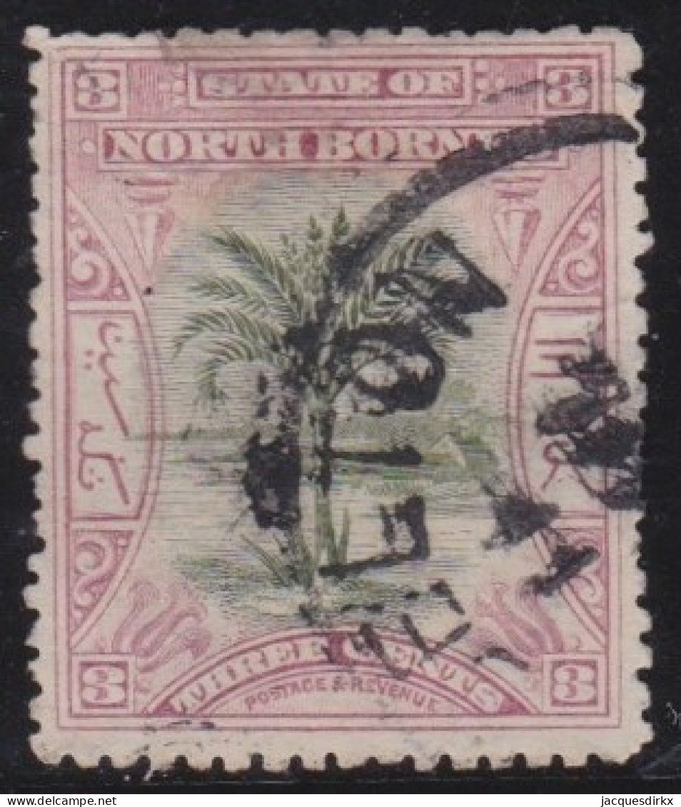 North Borneo        .   SG    .   96      .    O   .      Cancelled - Noord Borneo (...-1963)