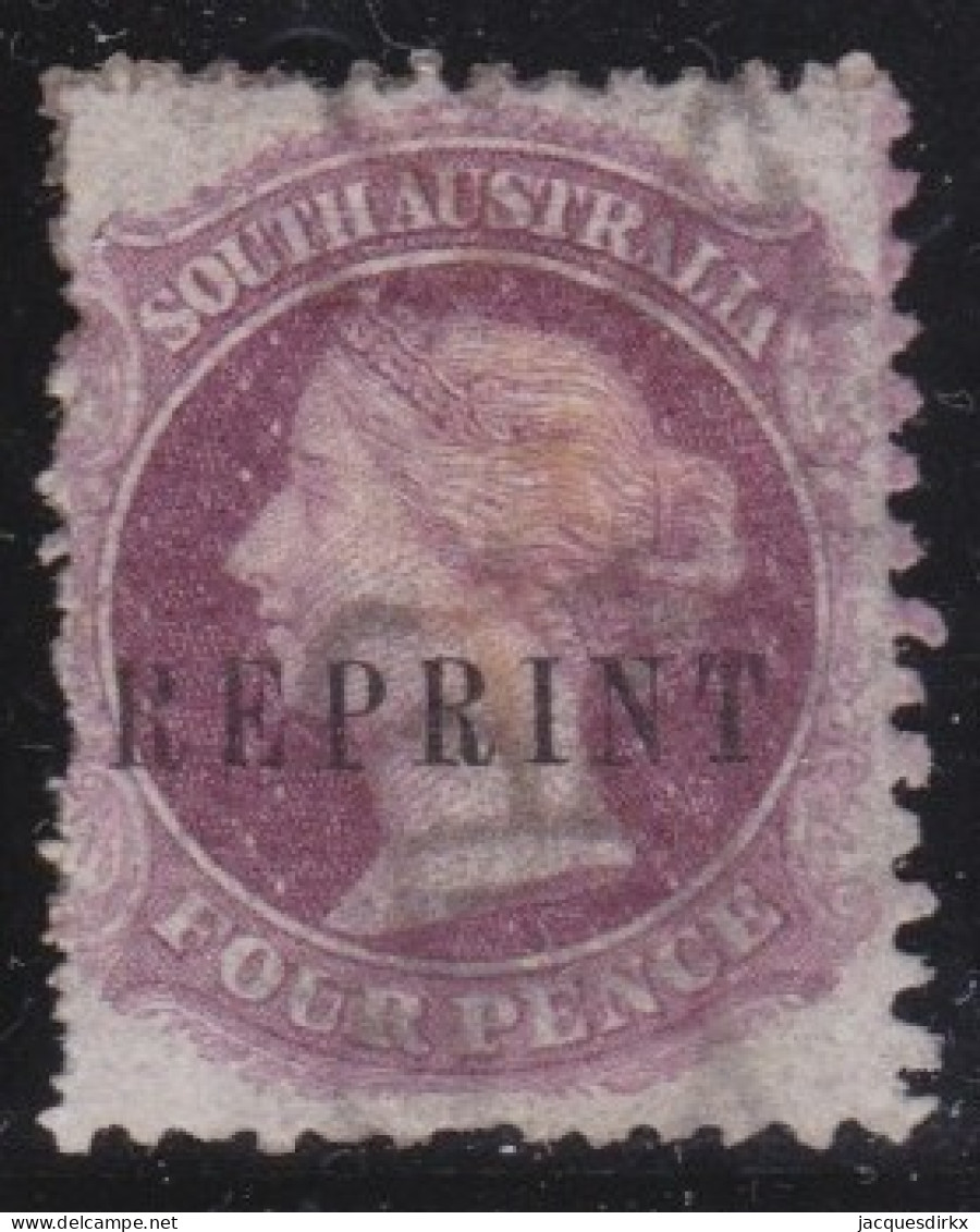 South Australia        .   SG    .    70    (2 Scans)  .   REPRINT      .    *   .      Mint-hinged - Ungebraucht