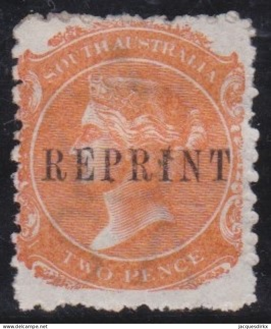 South Australia        .   SG    .    155    (2 Scans)  .   REPRINT      .    *   .      Mint-hinged - Neufs