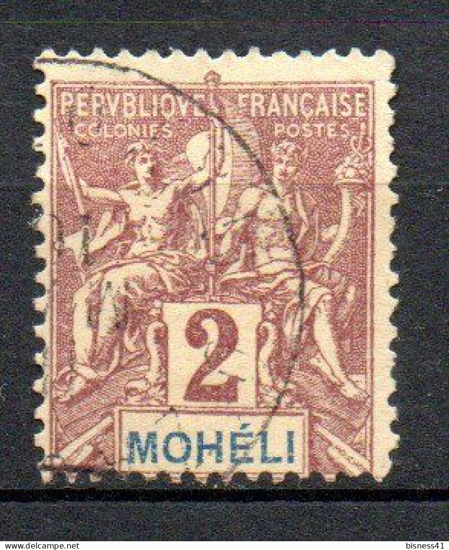Col33  Colonie Mohéli N° 2 Oblitéré  Cote : 1,75€ - Used Stamps