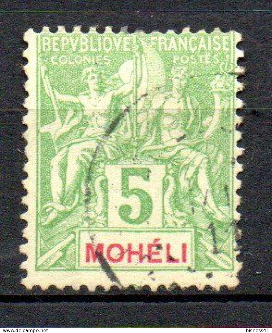 Col33  Colonie Mohéli N° 4 Oblitéré  Cote : 3,00€ - Used Stamps