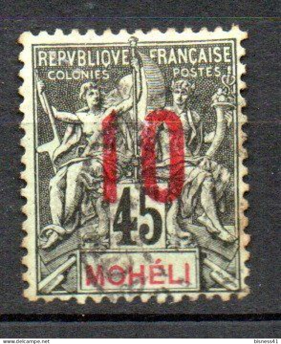 Col33  Colonie Mohéli N° 21 Oblitéré  Cote : 2,25€ - Used Stamps