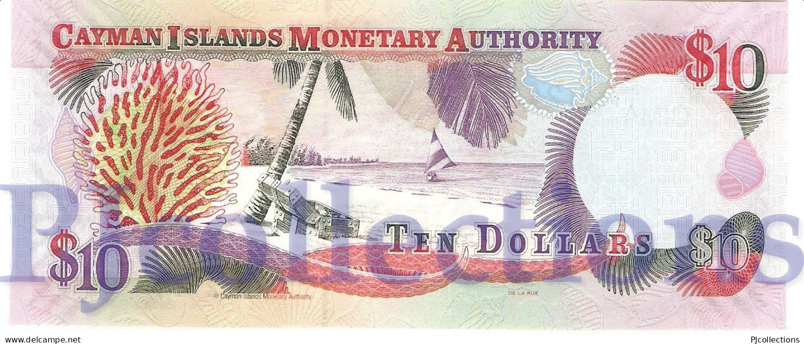 CAYMAN ISLANDS 10 DOLLARS 2005 PICK 35a UNC - Isole Caiman