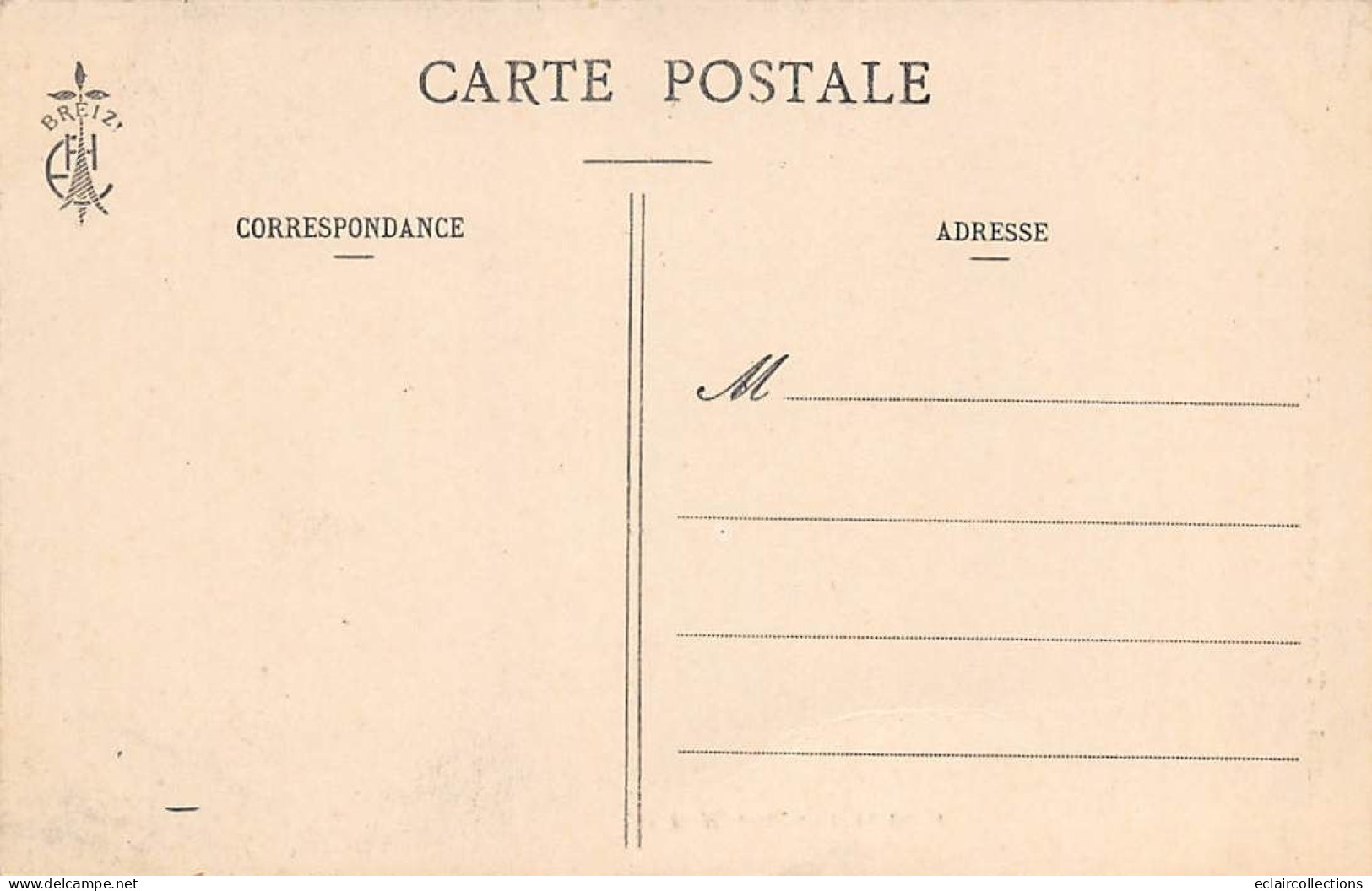 Menez Hom         29        Type D'homme De La Région     (voir Scan) - Autres & Non Classés