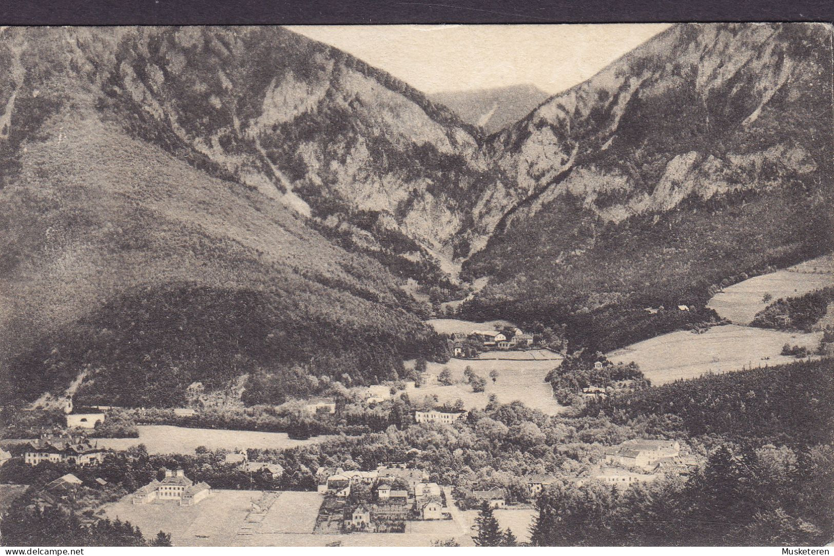 Austria PPC Reichenau (an Der Rax) Mit Talhof Verl. Julius Seiser, Neunkirchen REICHENAU 1925 WIEN (2 Scans) - Raxgebiet