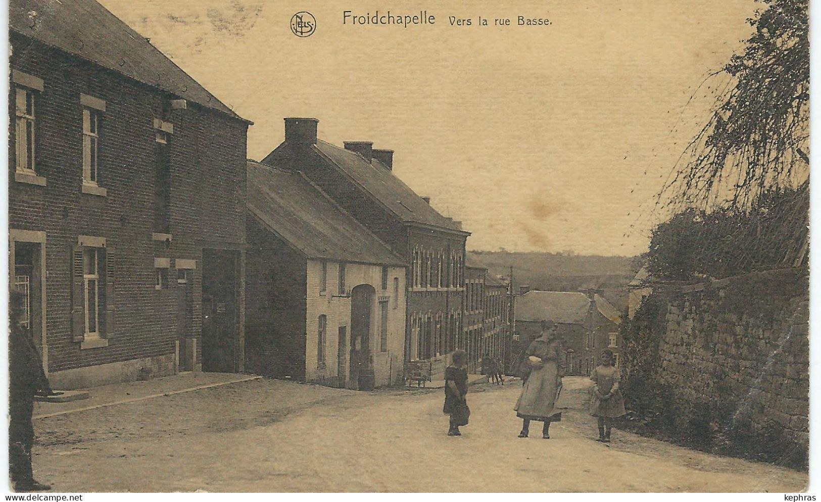 FROIDCHAPELLE : Vers La Rue Basse - TRES RARE CPA - Froidchapelle