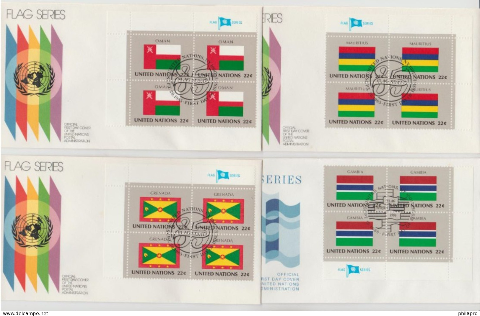 DRAPEAU / FLAG  Lot 16  FDC   VF See 4 Scans  Réf  912 T - Covers