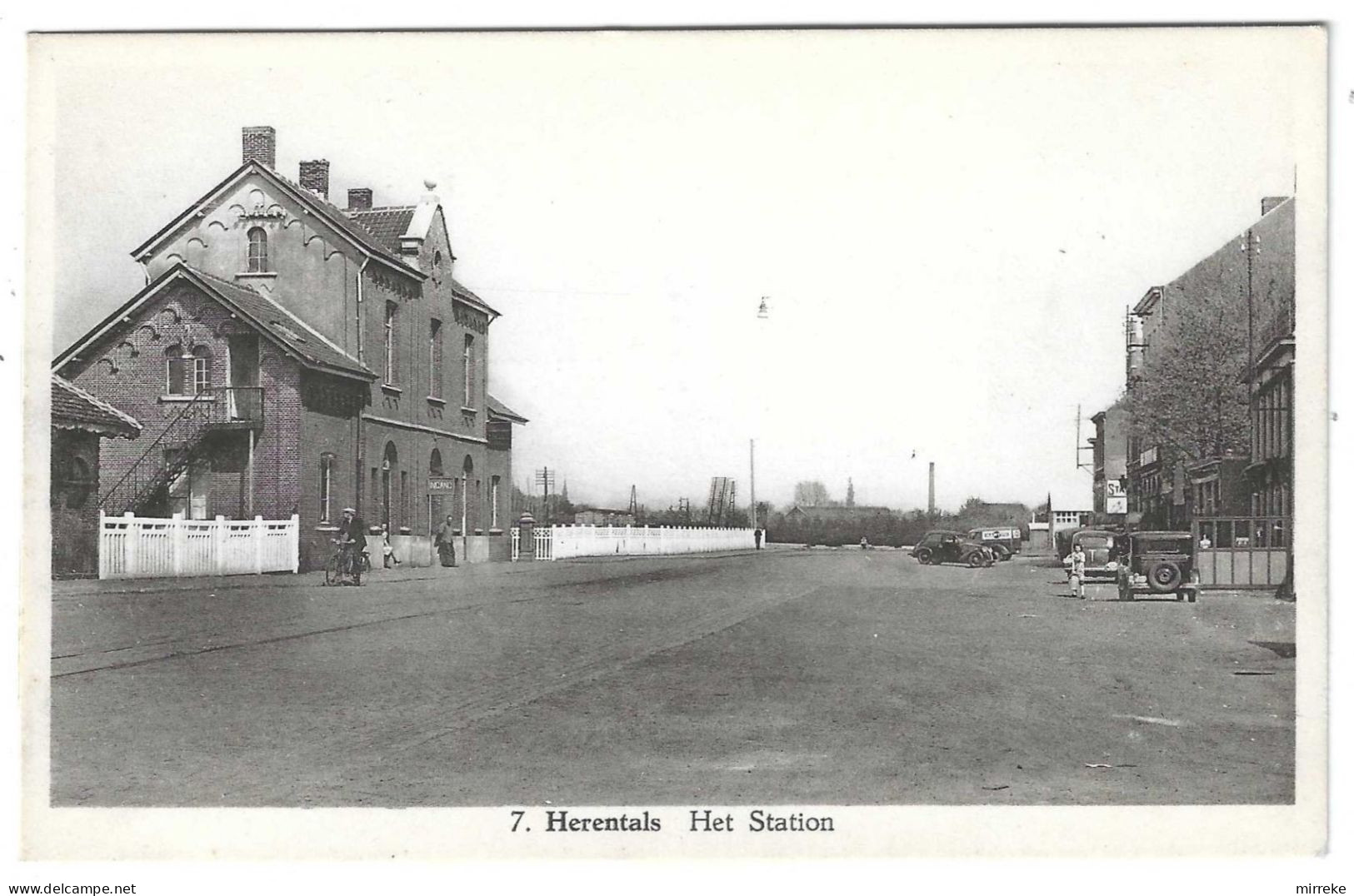 @J@  -  HERENTALS  -  Het Station    -  Zie / Voir Scan's - Herentals