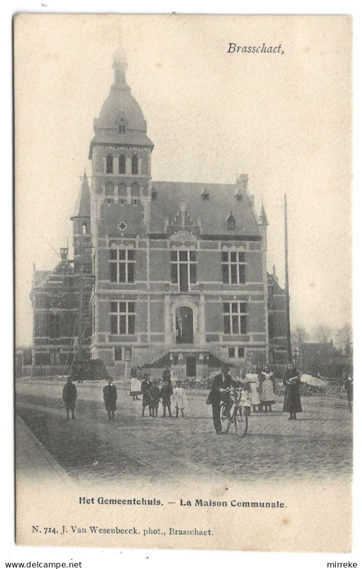 @J@  -  BRASSCHAET  -  Het Gemeentehuis / La Maison Communale   -  Zie / Voir Scan's - Brasschaat