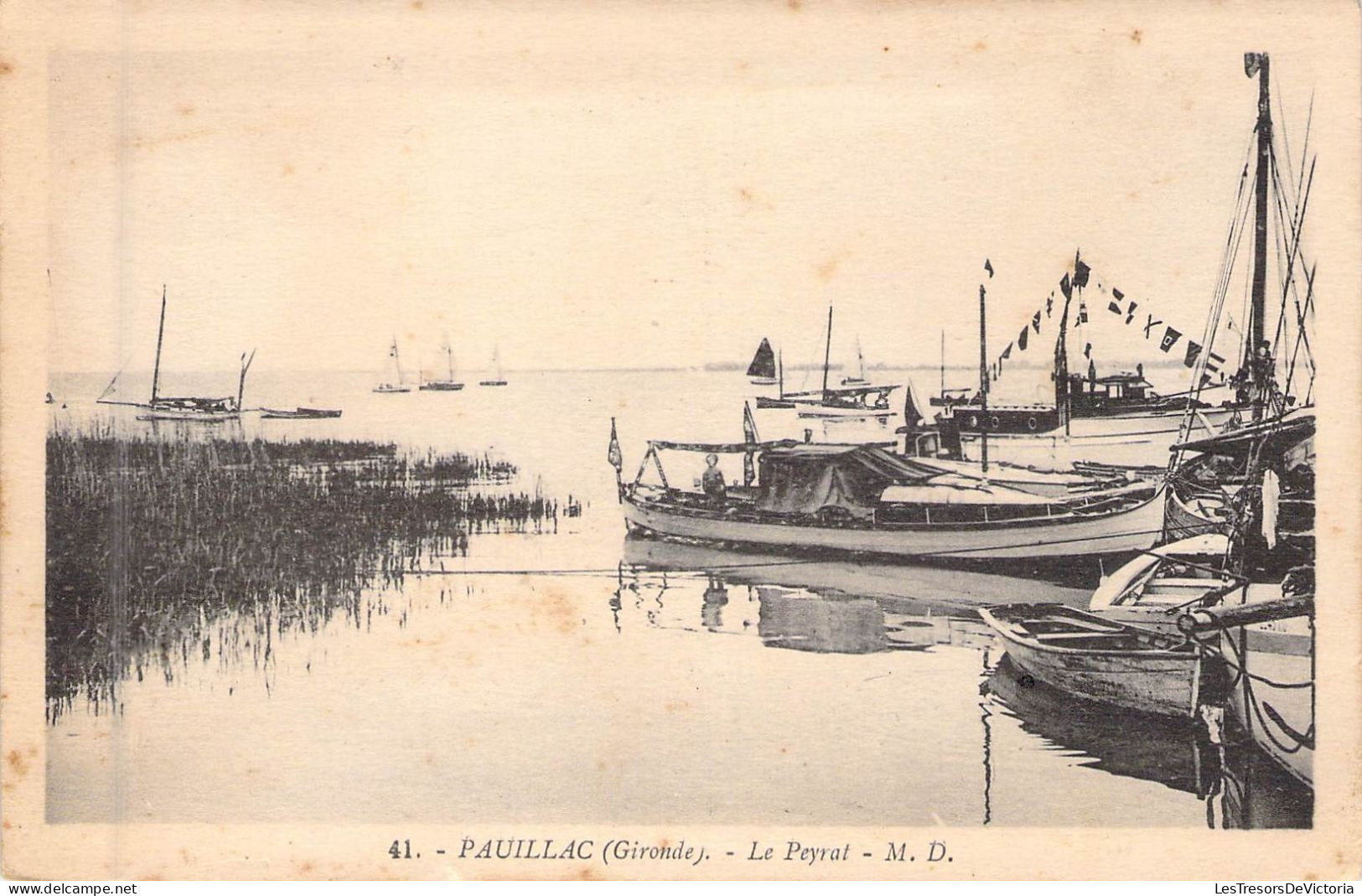 FRANCE - 33 - PAUILLAC - Le Peyral - M D  - Carte Postale Ancienne - Pauillac