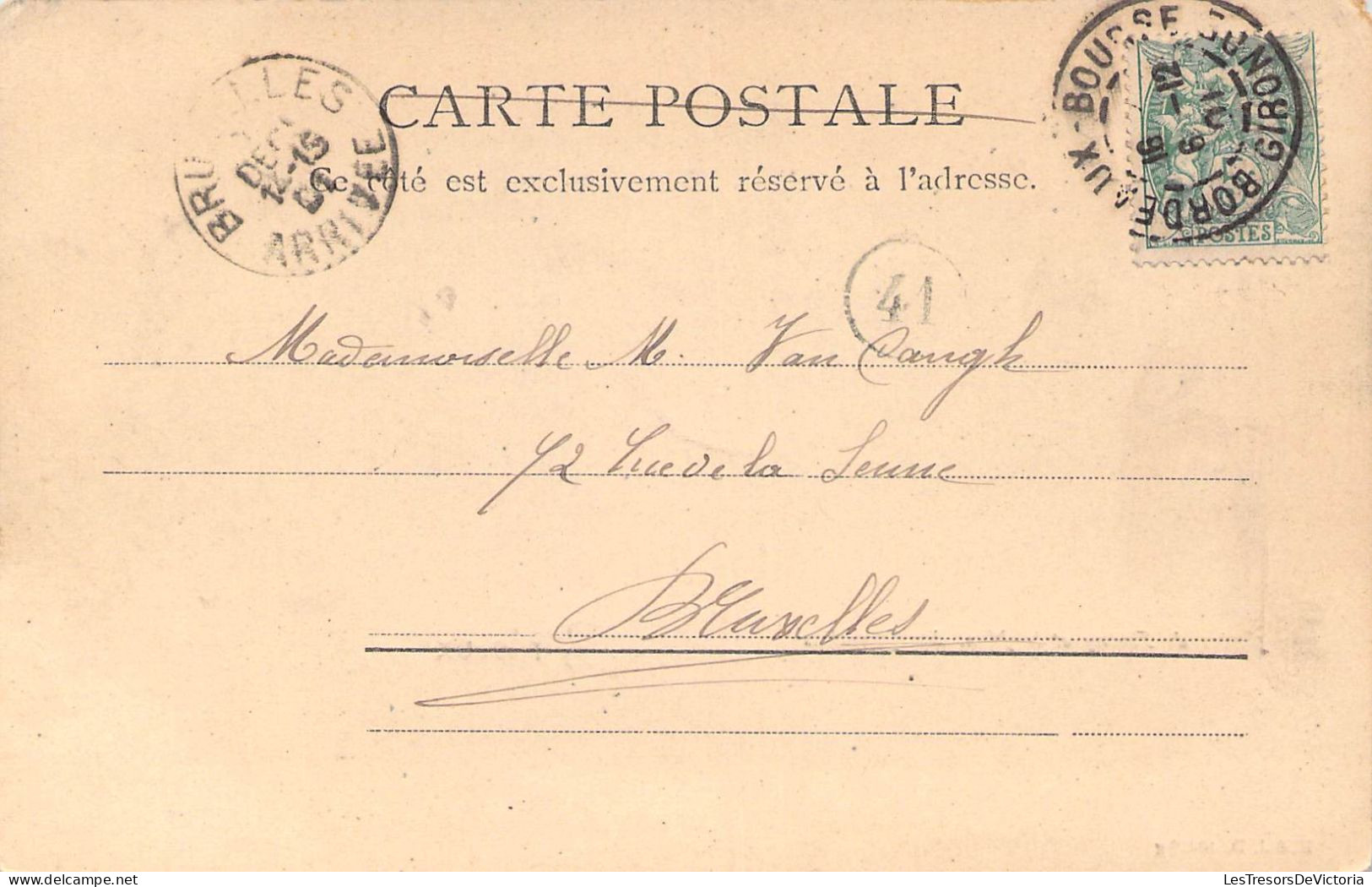 FRANCE - 33 - BORDEAUX - Allées De Journy Et Le Mon Des Girondins - Carte Postale Ancienne - Bordeaux