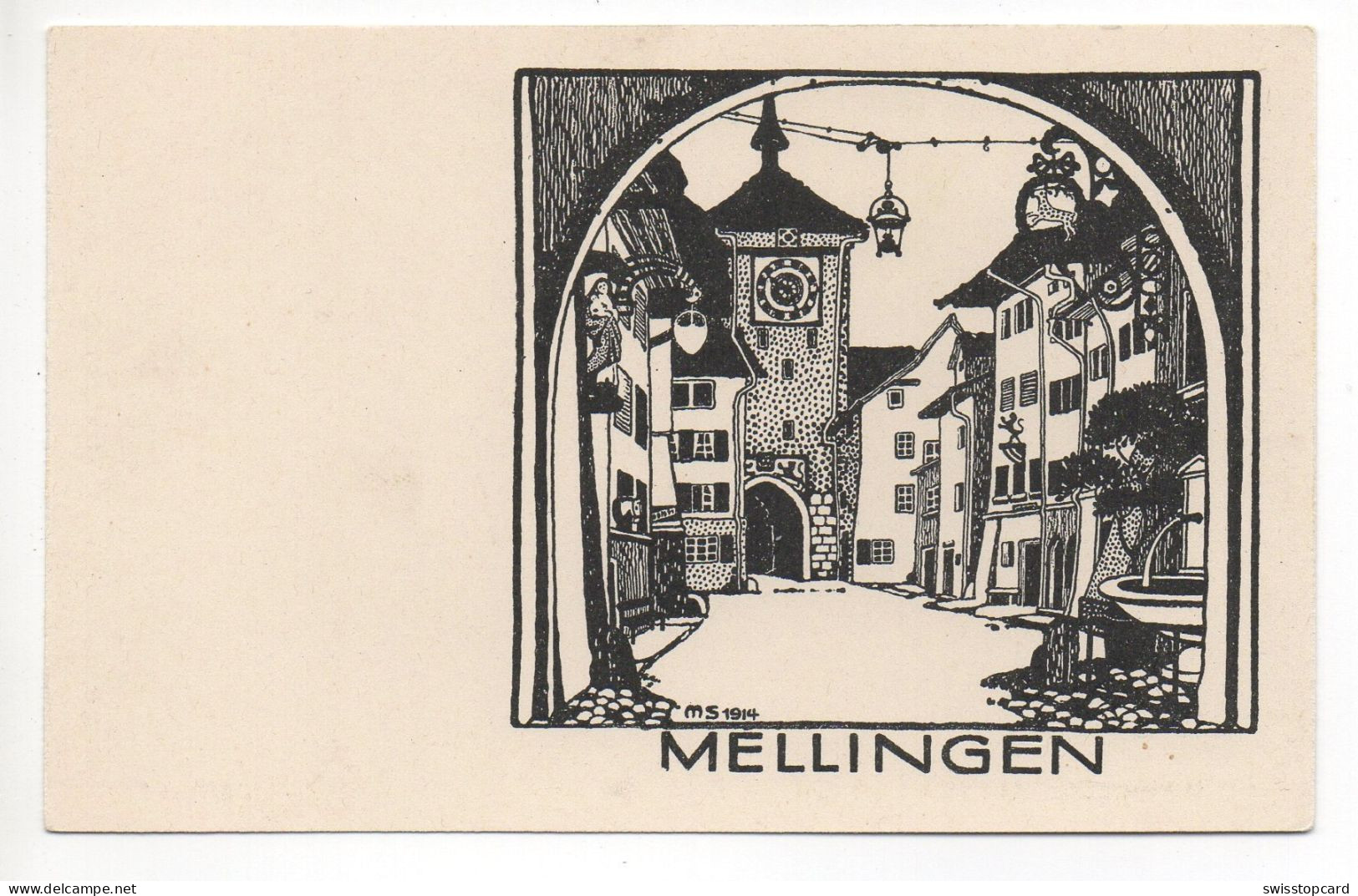 LITHO Pro Juventute MELLINGEN - Mellingen