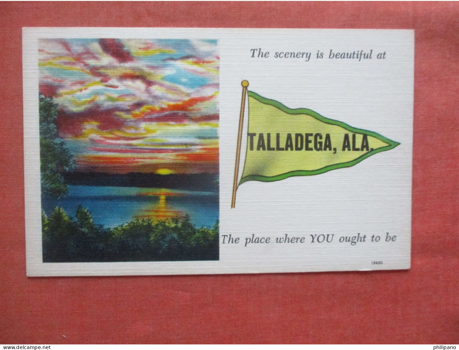 Scenery Is Beautiful At Talladega  Alabama >       ref 6007 - Otros & Sin Clasificación