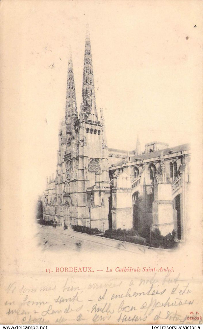 FRANCE - 33 - BORDEAUX - La Cathédrale Sainte André - Carte Postale Ancienne - Bordeaux