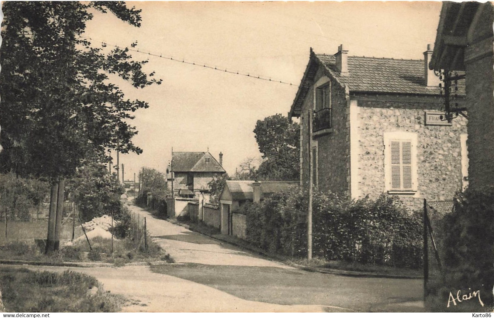 Crosnes * Crosne * La Rue Des Vignes - Crosnes (Crosne)