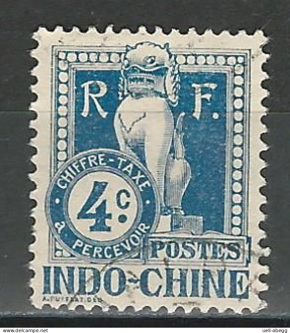 Indochine Yv. T6, Mi P6 - Strafport