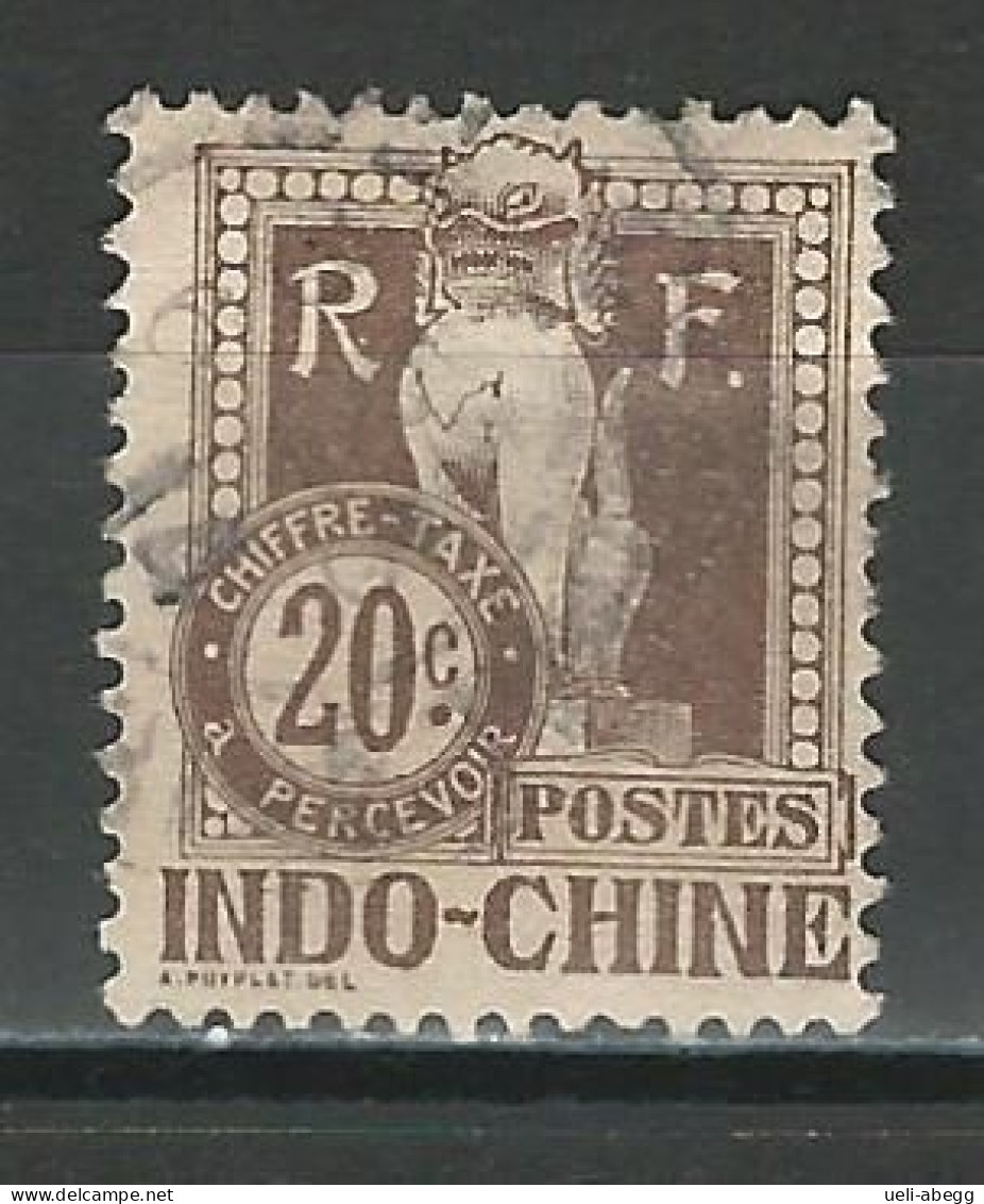 Indochine Yv. T10, Mi P10 - Timbres-taxe