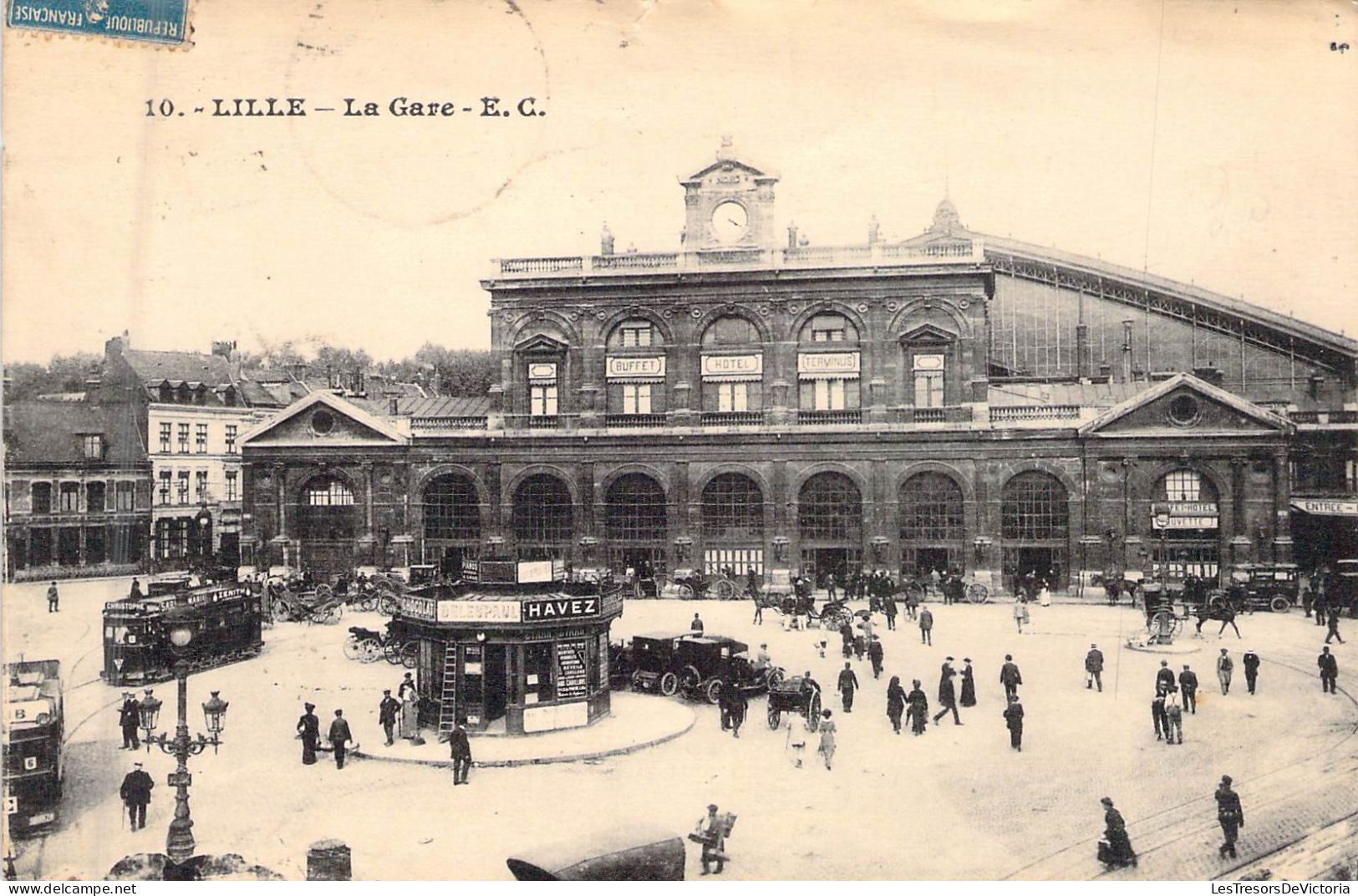 FRANCE - 59 - LILLE - La Gare - Carte Postale Ancienne - Lille