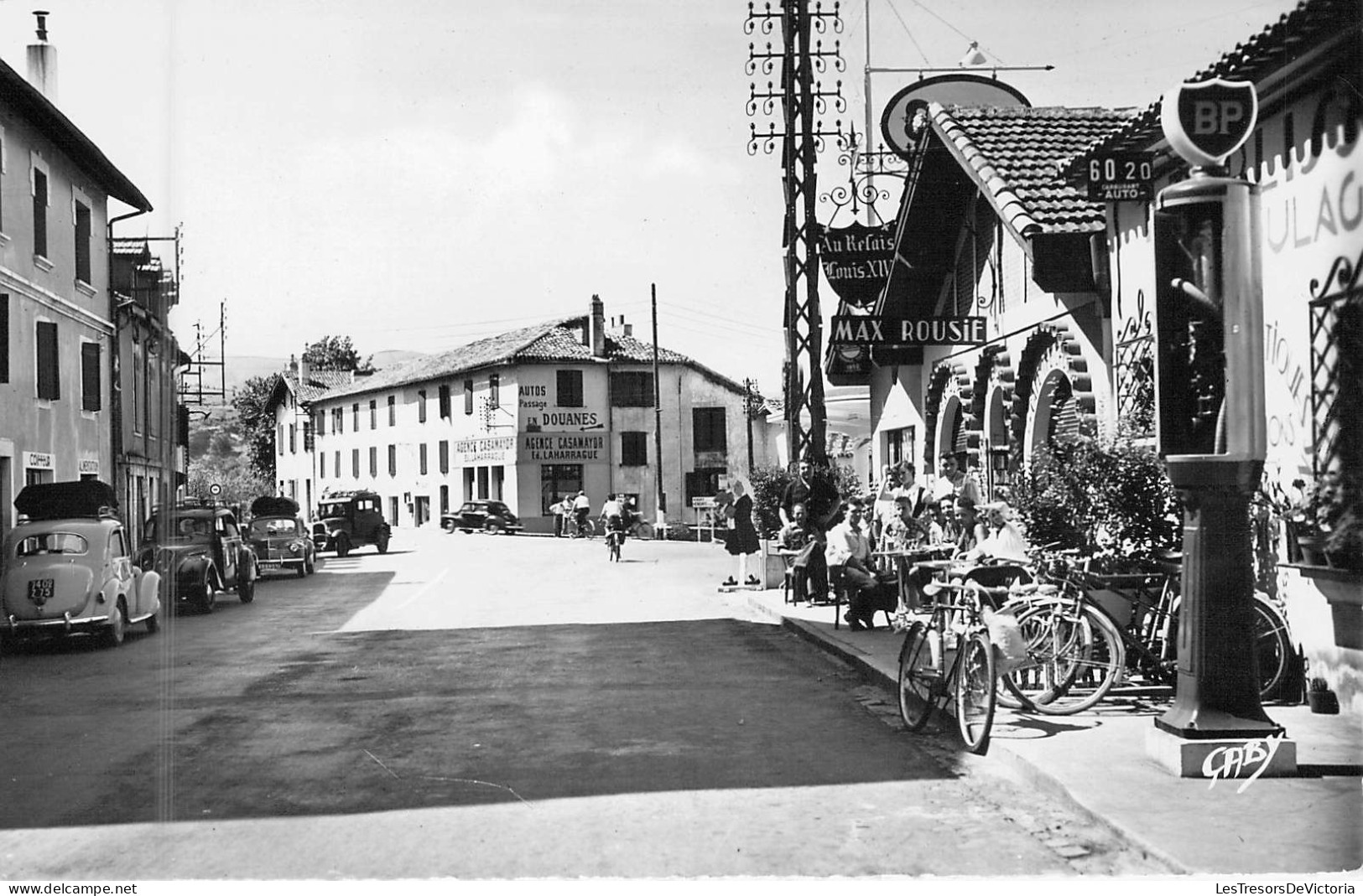 FRANCE - 64 - BEHOBIE - Rue Principale - Edition Gaby - Carte Postale Ancienne - Béhobie