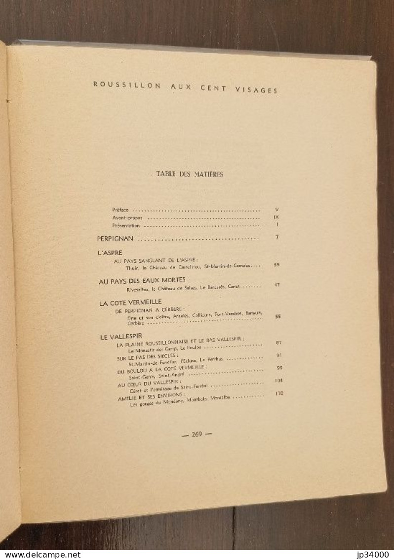 ROUSSILLON AUX CENT VISAGES Par Y. Hoffmann. 15 Dessins De Lavagne En 1961 - Languedoc-Roussillon