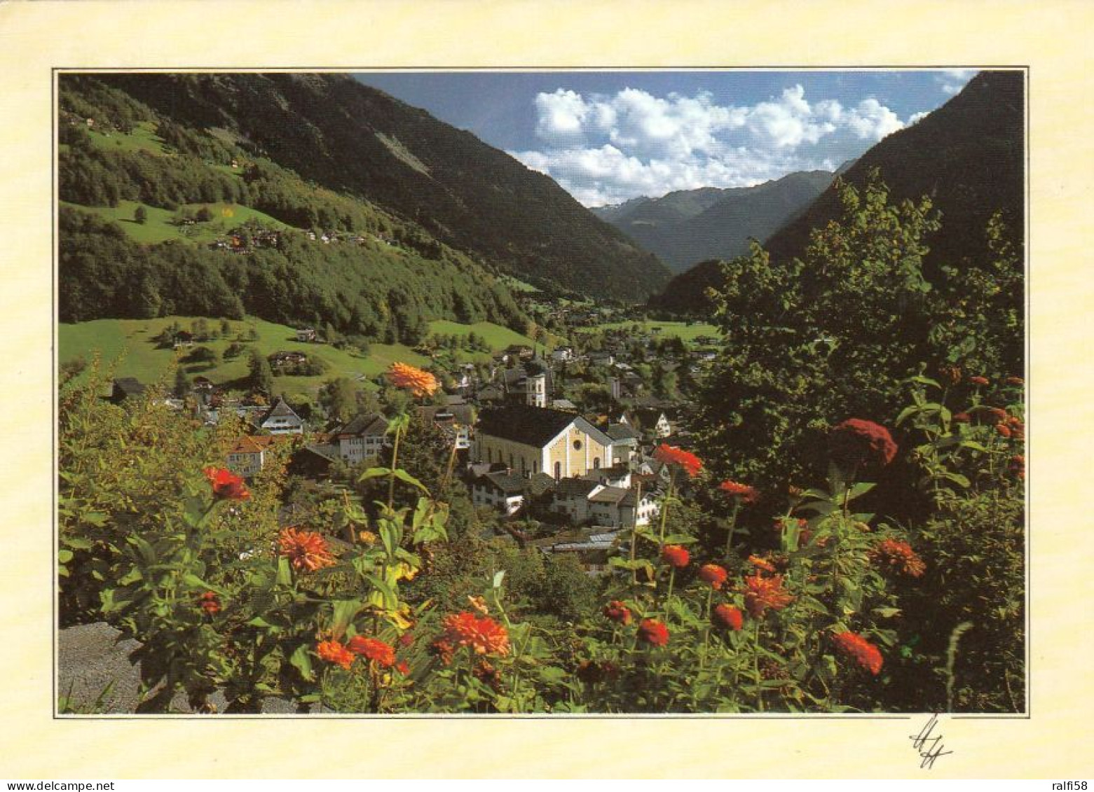 3 AK Österreich / Vorarlberg * Blick Auf Das Dorfzentrum Von Schruns - Auch Mit Luftbildaufnahme * - Schruns