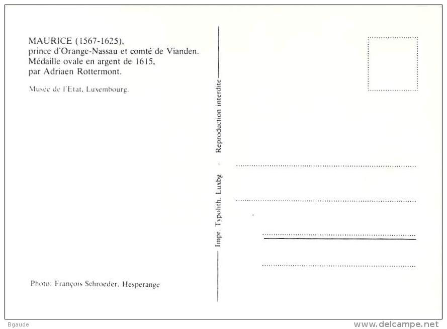 LUXEMBOURG  CARTE  MAXIMUM  NUM-YVERT  1070 MAURICE D ORANGE - Cartes Maximum