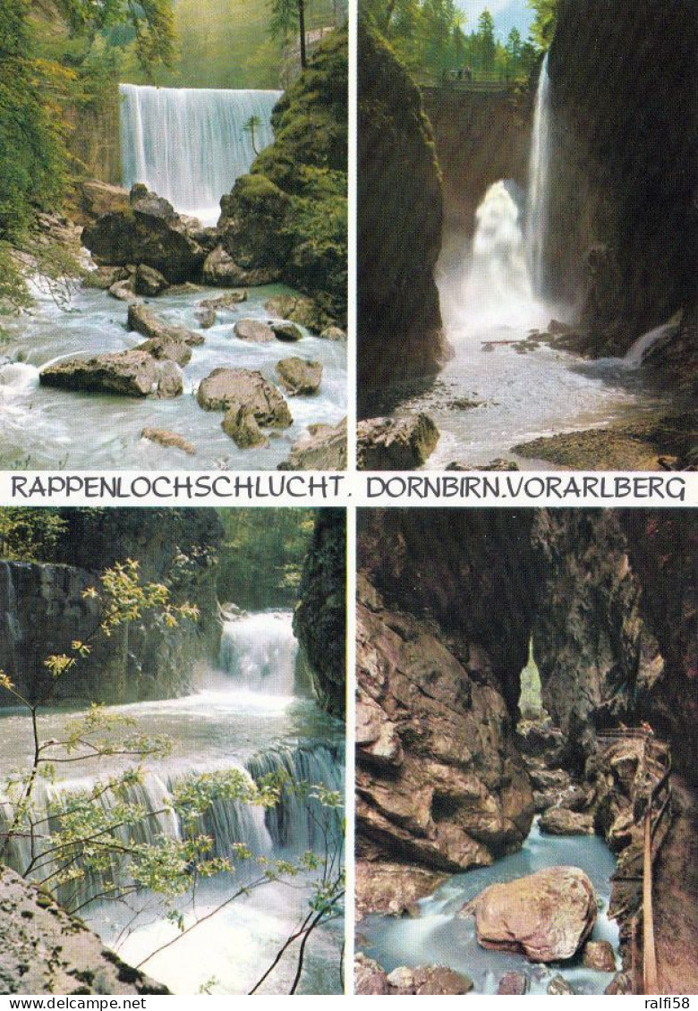 1 AK Österreich / Vorarlberg * Die Rappenlochschlucht Bei Dornbirn * - Dornbirn