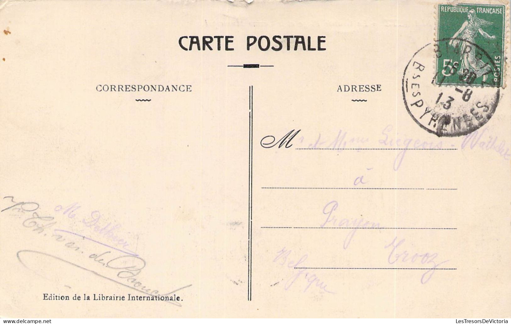 FRANCE - 64 - BIARRITZ - La Grande Place Et Casino Municipal - Carte Postale Ancienne - Biarritz
