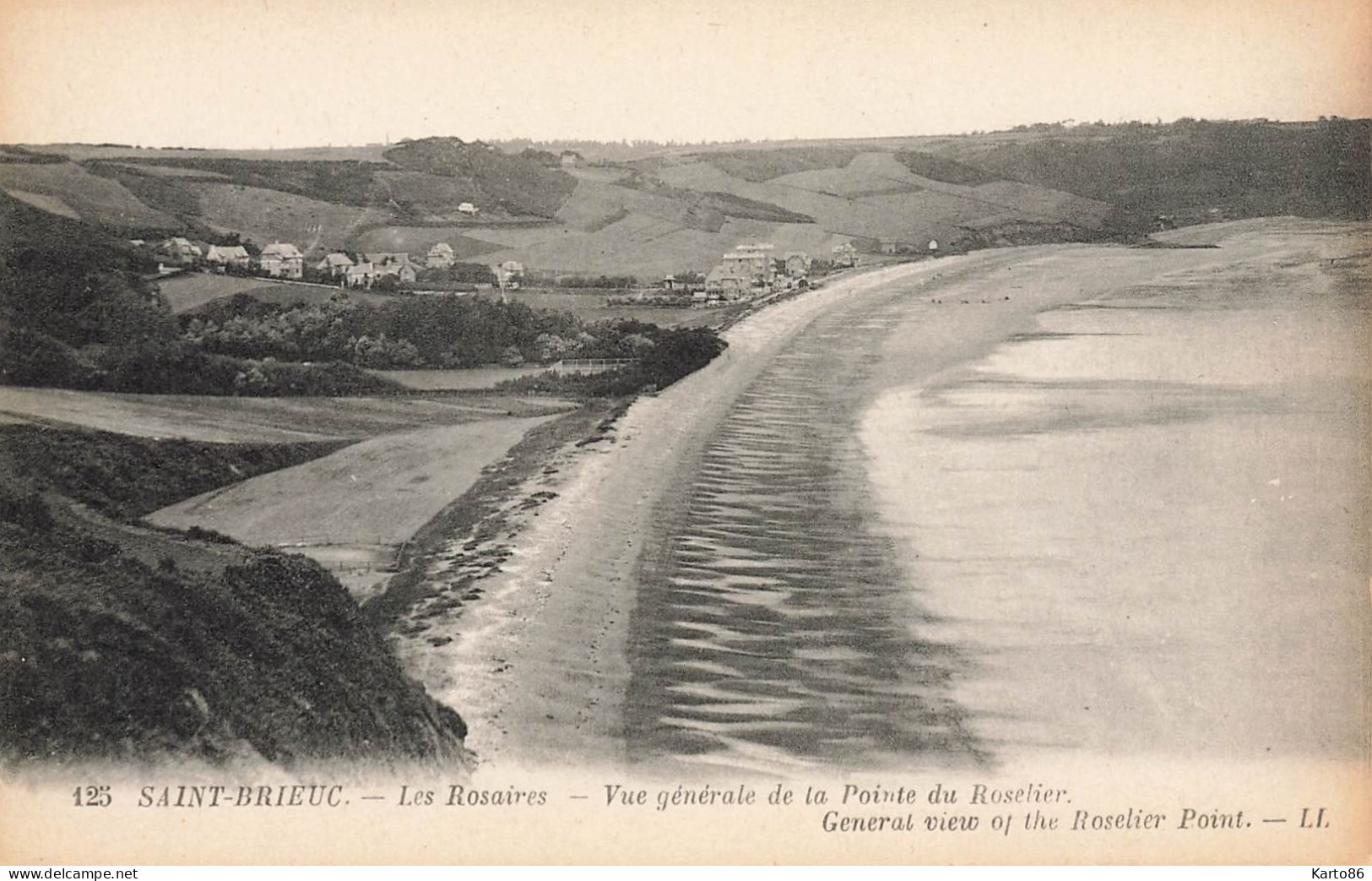 Les Rosaires , Plérin * Vue Générale De La Pointe Du Roselier * St Brieuc - Plérin / Saint-Laurent-de-la-Mer