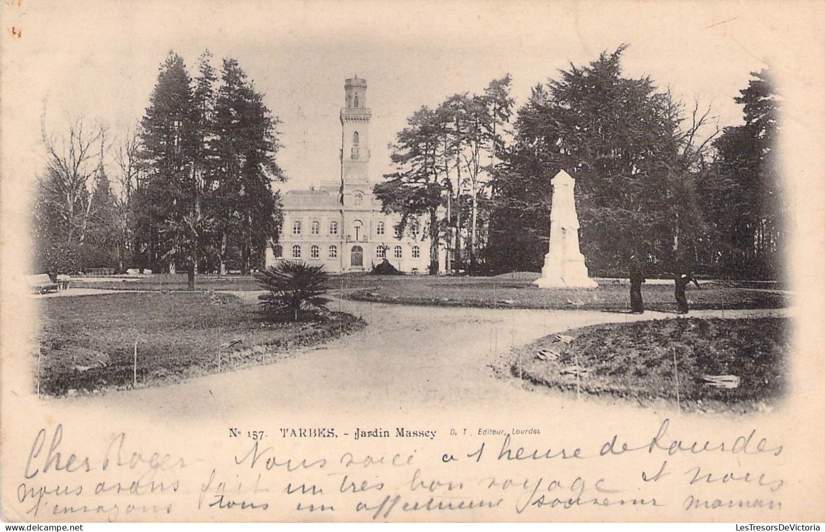 FRANCE - 65 - TARBES - Jardin Massey - Editeur D T - Carte Postale Ancienne - Tarbes